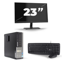 Dell Optiplex 7010 SFF - Intel Core i7-3e Generatie - 16GB RAM - 256GB SSD - Windows 10 + 1x 23 inch Monitor Dell Optiplex 7010 SFF - Intel Core i7-3e Generatie - 16GB RAM - 256GB SSD - Windows 10 + 1x 23 inch Monitor