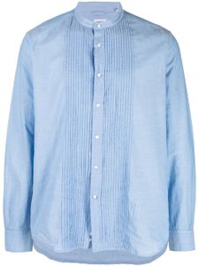 ASPESI chemise à plastron plissé - Bleu