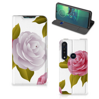 Motorola G8 Plus Smart Cover Roses - thumbnail