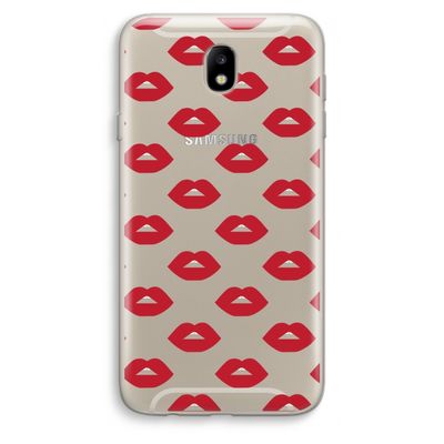 Lips: Samsung Galaxy J7 (2017) Transparant Hoesje