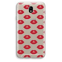 Lips: Samsung Galaxy J7 (2017) Transparant Hoesje