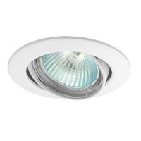 Ronde Witte Armatuur Vidi - 50 mm - Kantelbaar