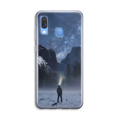 Wanderlust: Samsung Galaxy A40 Transparant Hoesje