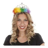 hoofdband My Other Me Pride Multicolour Regenboog Kroon S