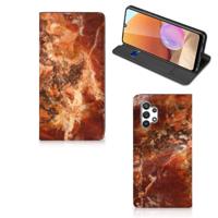 Samsung Galaxy A32 4G | A32 5G Enterprise Editie | Standcase | Marmer Bruin