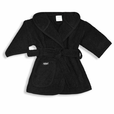 Funnies badjas katoen zwart-1-2 jaar