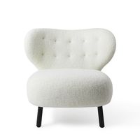 Jesper Home Fauteuil 'Kita' Teddy, kleur Cream - thumbnail
