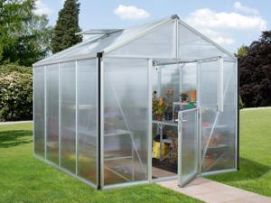 Vitavia Tuinkas Zeus (16 mm holle kamerpanelen, Aluminium, ca. 8,1 qm)