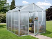 Vitavia Tuinkas Zeus (16 mm holle kamerpanelen, Aluminium, ca. 8,1 qm)
