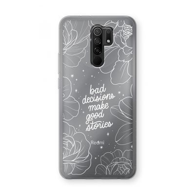 Good stories: Xiaomi Redmi 9 Transparant Hoesje