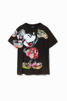 Arty T-shirt met Mickey Mouse - BLACK - XXL