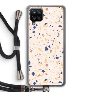 Terrazzo N°23: Samsung Galaxy A12 Transparant Hoesje met koord