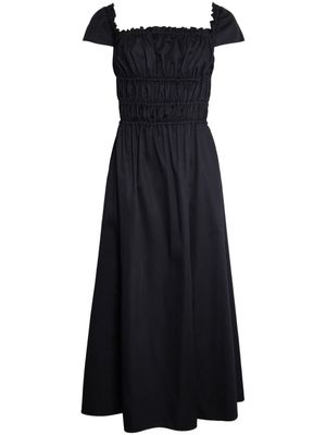 Altuzarra robe à encolure carrée - Noir