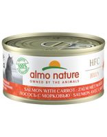 Almo Nature HFC kat Jelly Zalm met Wortel 70gr