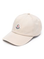 Moncler casquette à patch logo - Tons neutres