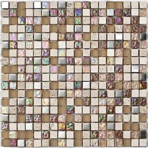 Mozaïek tegels Lagos Duna 30x30 - Vierkant Wand en vloer Glas