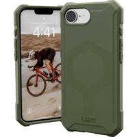 Urban Armor Gear Essential Armor Outdoor telefoonhoes Apple iPhone 16e Vaal olijf-bruin Inductieve lading, MagSafe compatible, Stootbestendig