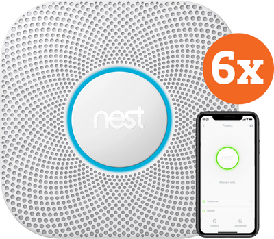 Google Nest Protect V2 Batterij 6-pack