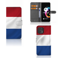 Motorola Edge 20 Lite Bookstyle Case Nederlandse Vlag