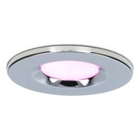 Venezia Smart inbouwspot - IP65 waterdicht - 6 Watt 450 lumen - Wifi + Bluetooth - RGBWW - Google Home, Amazon Alexa en Siri - Chroom - Badkamer, binnen en buiten