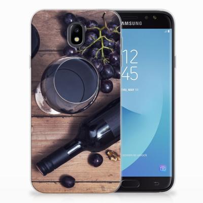 Samsung Galaxy J7 2017 | J7 Pro | Siliconen Case | Wijn
