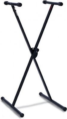 Hamilton inklapbare keyboardstandaard KB400K 60 cm zwart S Hamilton inklapbare keyboardstandaard KB400K 60 cm zwart S