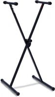 Hamilton inklapbare keyboardstandaard KB400K 60 cm zwart S - thumbnail