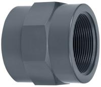 Aquaforte PVC Schroefbus 40mm x 1¼&apos;&apos; - Waterdichte Lijm & Binnendraad Connectie, Sterk PVC