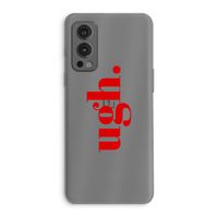 Ugh: OnePlus Nord 2 5G Transparant Hoesje