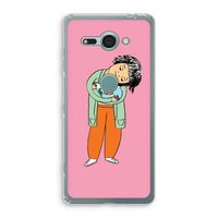 Visknuffel: Sony Xperia XZ2 Compact Transparant Hoesje