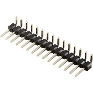 TRU COMPONENTS TC-8559764 Male header (standaard) Aantal rijen: 1 Aantal polen per rij: 15 1 stuk(s)