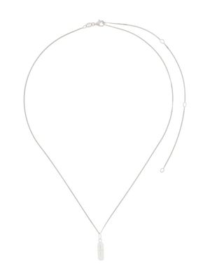 True Rocks collier à pendentif bicolore - Argent