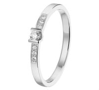 TFT Ring Diamant 0.085ct H SI Witgoud Palladium - thumbnail