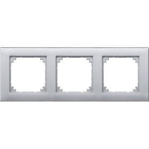 Merten 486360 Afdekking Frame System M Aluminium 1 stuk(s)