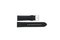 Horlogeband Armani AR0363 Leder Zwart 22mm
