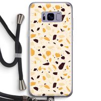 Terrazzo N°13: Samsung Galaxy S8 Plus Transparant Hoesje met koord