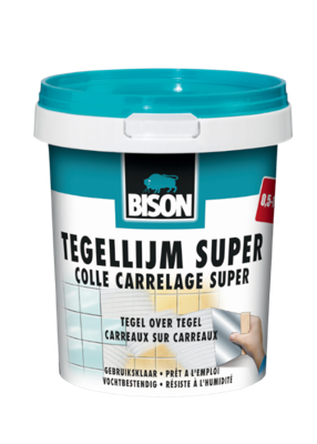 Tegellijm Super Pot 1 kg - Bison