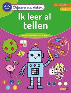 Oefenboek Met Stickers Ik Leer Al Tellen (4-5 Jaar)