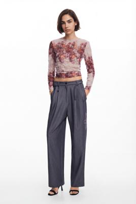 Lange rechte broek - BLACK - XL