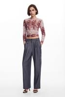 Lange rechte broek - BLACK - XL