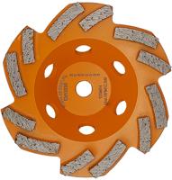Spero Fijn dubbele snake diamant komslijpschijf | Ø125mm | beton | M14 | H=40mm TBV SPHS1001B-PR - ECW125M40