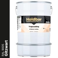 Holdbar Trapcoating Gitzwart (RAL 9005) 10 kg