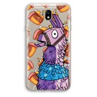 Loot Burger: Samsung Galaxy J7 (2017) Transparant Hoesje