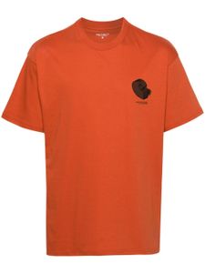 Carhartt WIP t-shirt Diagram C en coton biologique - Orange