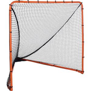 VEVOR Lacrosse-doel, 6' x 6' Lacrosse-net, opvouwbare draagbare lacrosse-trainingsapparatuur in de achtertuin, trainingsnet met stalen frame, snel en eenvoudig op te zetten lacrosse-doel, perfect voor training