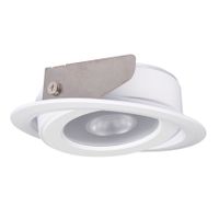 DVS SW LED-inbouwspot kantelbaar 4,2W 2700K/3000K/4000K IP20 Wit