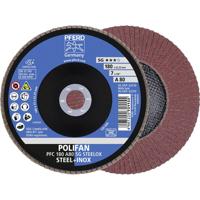 PFERD TOOLS 67708185 A Psf Steelox Lamellenschijf Diameter 180 mm Boordiameter 22.23 mm 10 stuk(s)