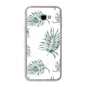 Simple leaves: Samsung Galaxy J4 Plus Transparant Hoesje