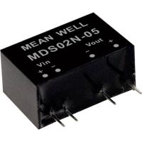 Mean Well MDS02M-15 DC/DC-convertermodule 133 mA 2 W Aantal uitgangen: 1 x Inhoud 1 stuk(s) - thumbnail