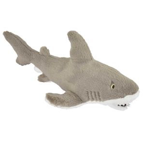 Pluche knuffel zeedieren Witte Haai van 40 cm